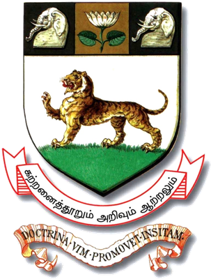 Bachelor of Science [B.Sc] at University of Madras, Chennai